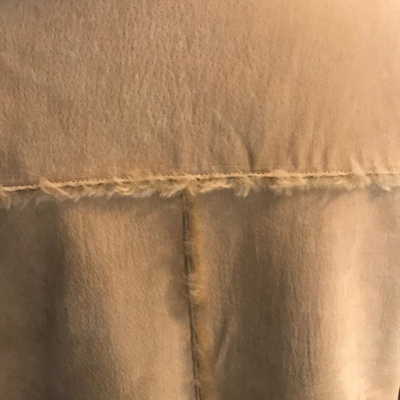 Brandon Thomas full length suede leather coat - Picture 4 of 8